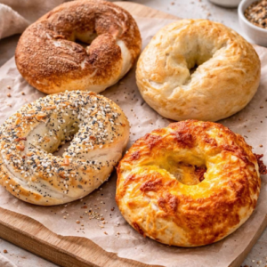 Sourdough Bagels